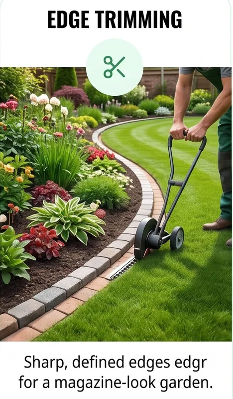 Edge trimming and driveway edging QLD